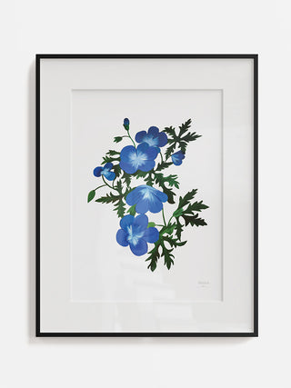 Everblooming Geraniums Fine Art Print