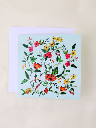 Botanical Mint Card