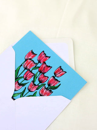 Tulip Tribe Card