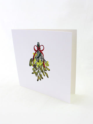 Mistletoe Christmas Card