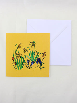 Daffodils In Sunshine Card