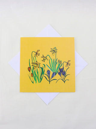 Daffodils In Sunshine Card