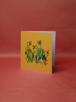 Daffodils In Sunshine Card