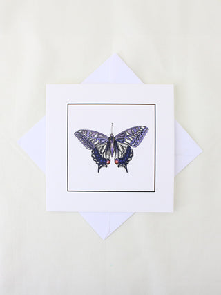 Violet Butterfly Card