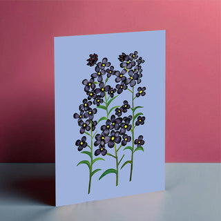 Violet Whimsy Card