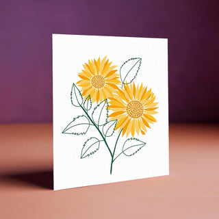 Sunflower Delight Card