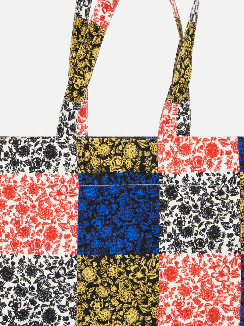 Multicolour Floral Tote Bag