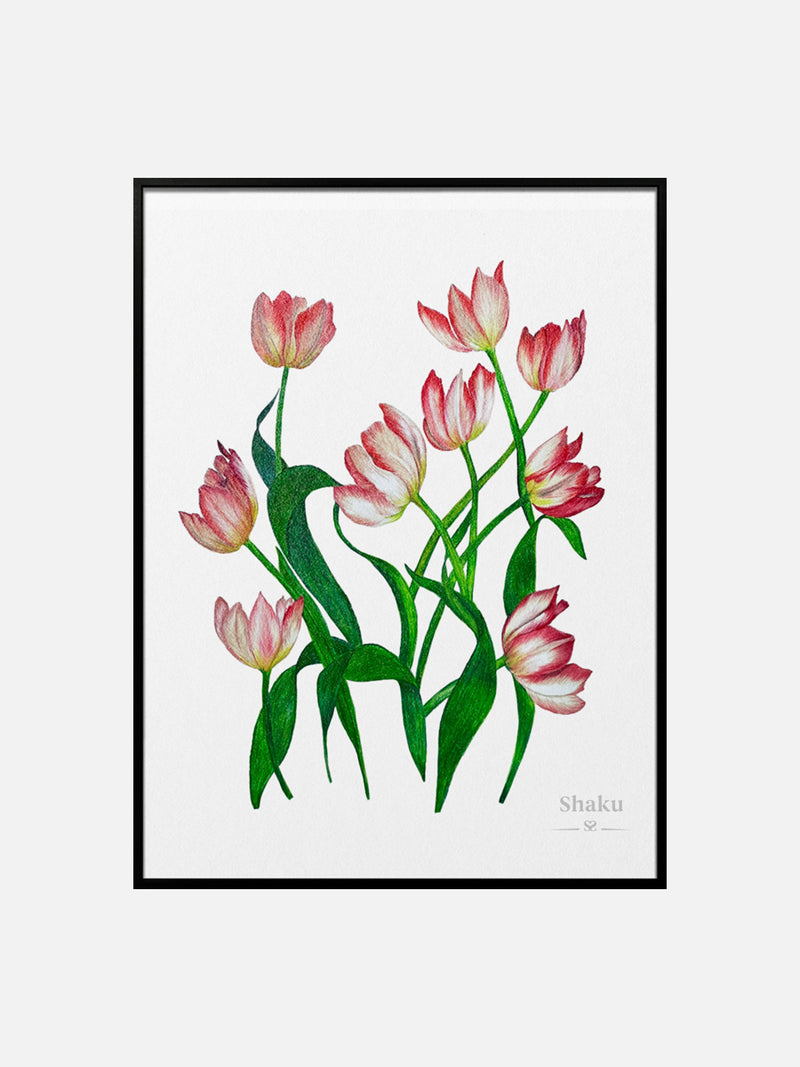 Tulips Fantasy Fine Art Print