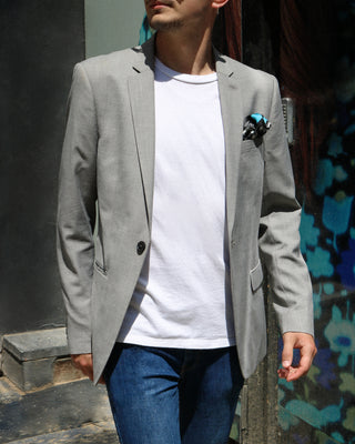 Rose Riot Turquoise Men's Pocket Square Scarf
