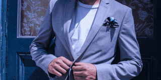 Men's Silk Pocket Square Scarf