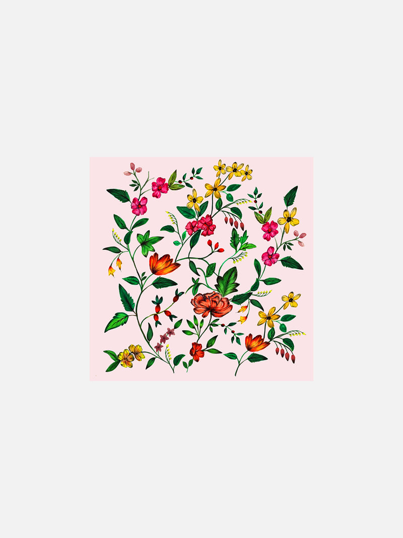 Botanical Pink Card