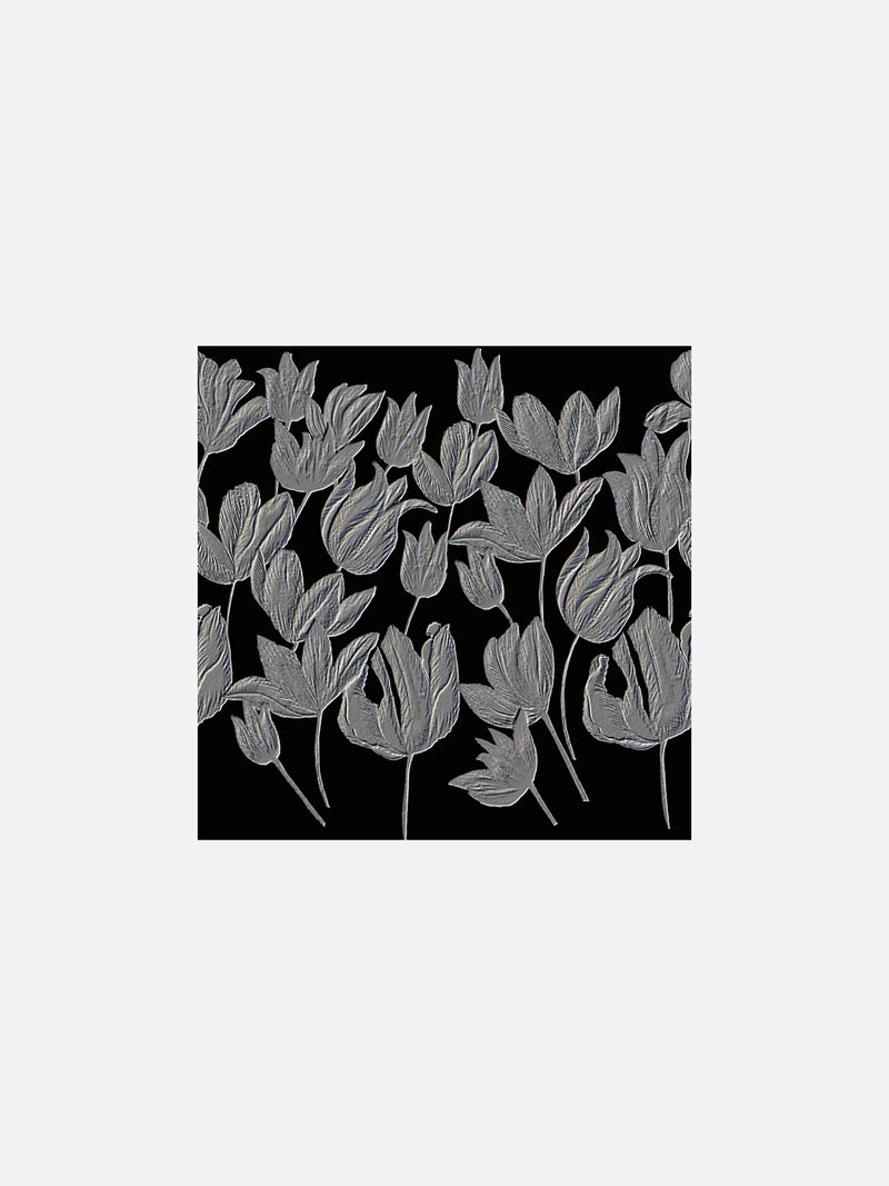 Tulip Flowers Embossed Card