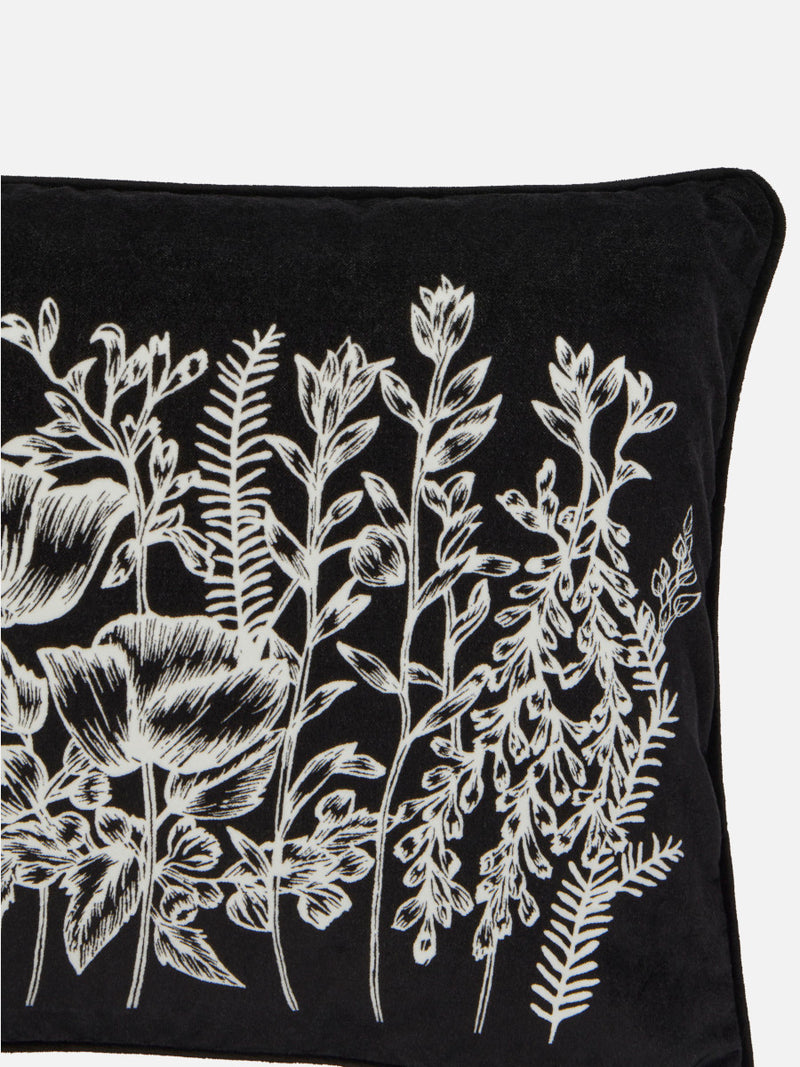 Meadow Black Cushion