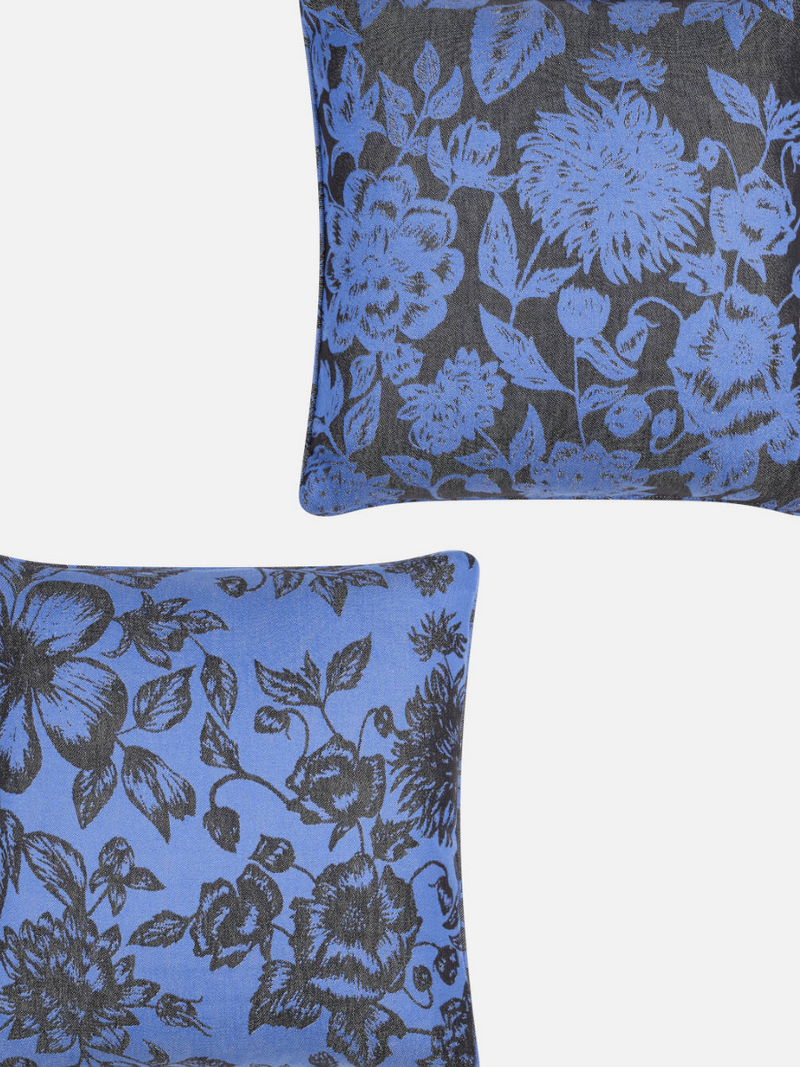 A Couple Of Blue Cushions
