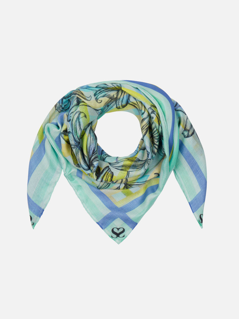 Lily Cashmere Square Scarf